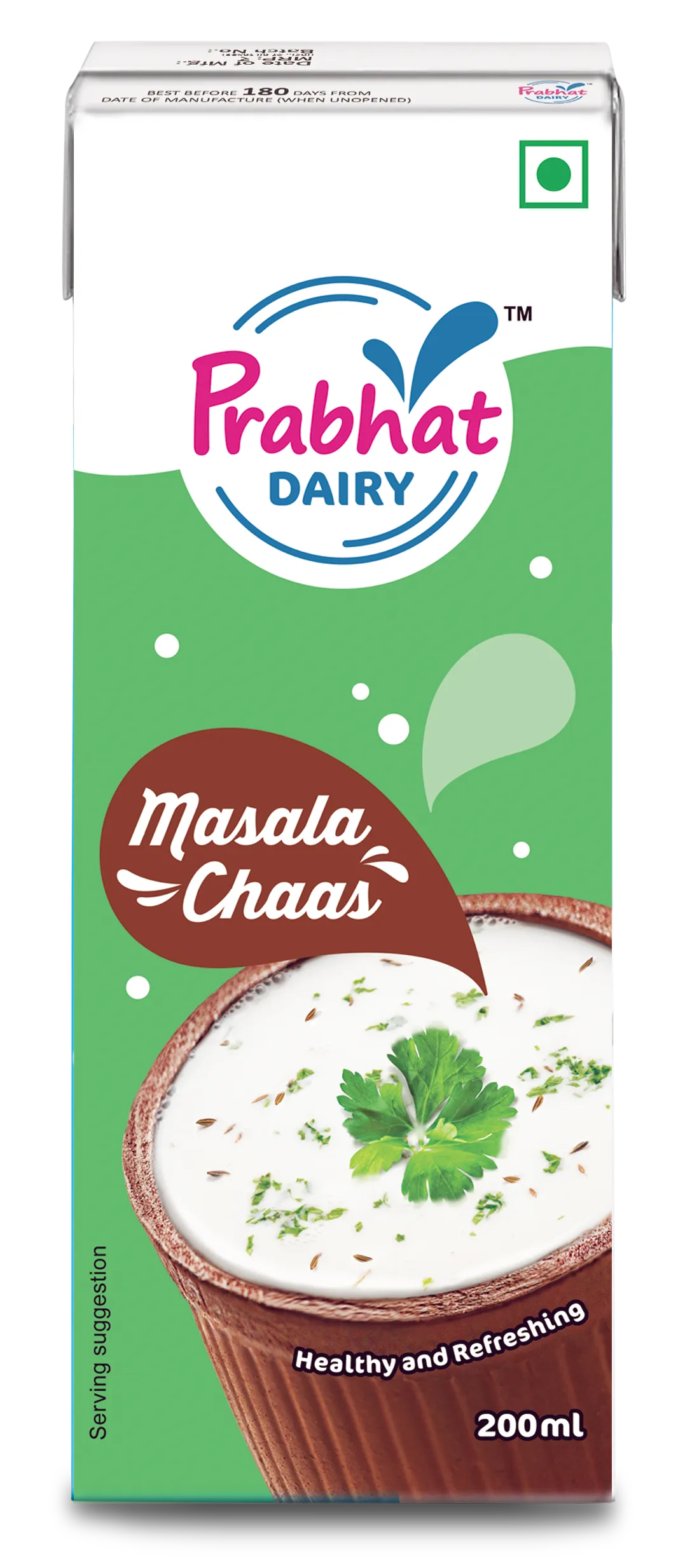 Prabhat Dairy Masala Butter Milk tba 200ml